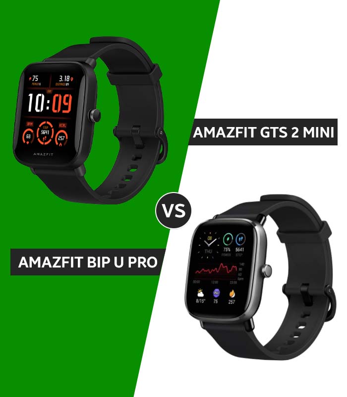 Are you interested in knowing what difference Amazfit Bip U Pro vs Amazfit Gts 2 Mini?