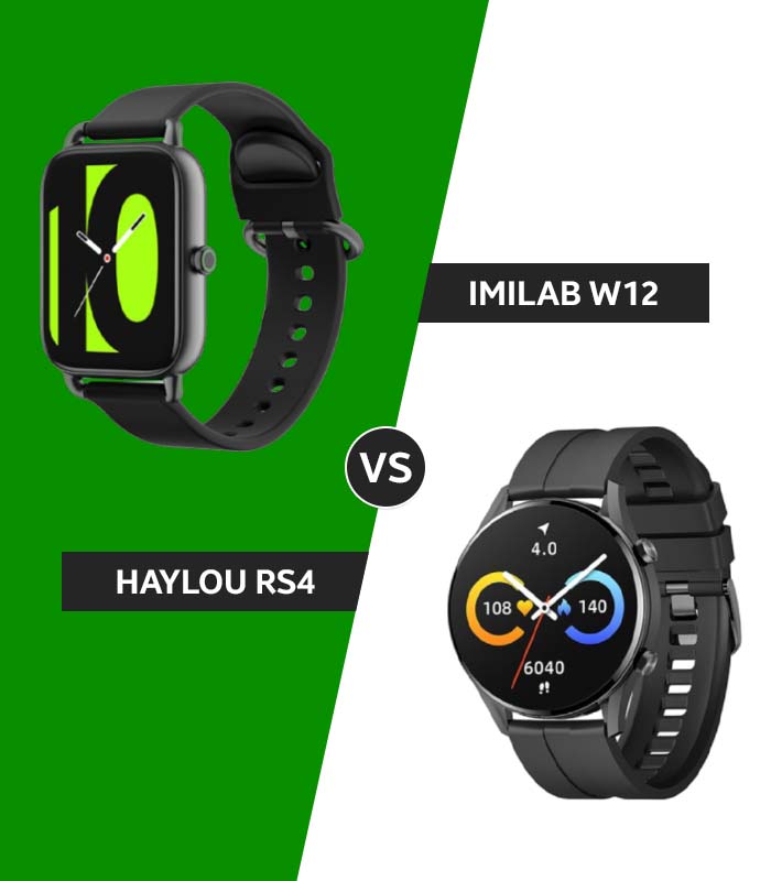Haylou RS4 vs Xiaomi IMILAB W12: What is the Difference?
