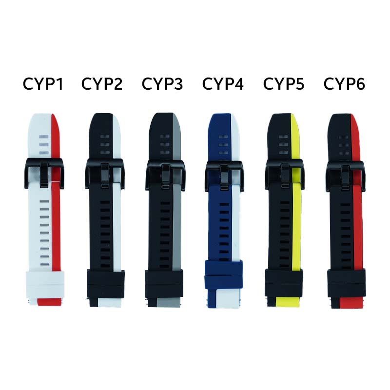 22mm Silicone CYP Strap for Smart Watch Buy Online