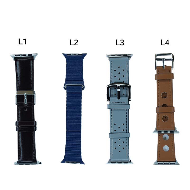 38-40mm Leather Strap for Smart Watch Buy Online