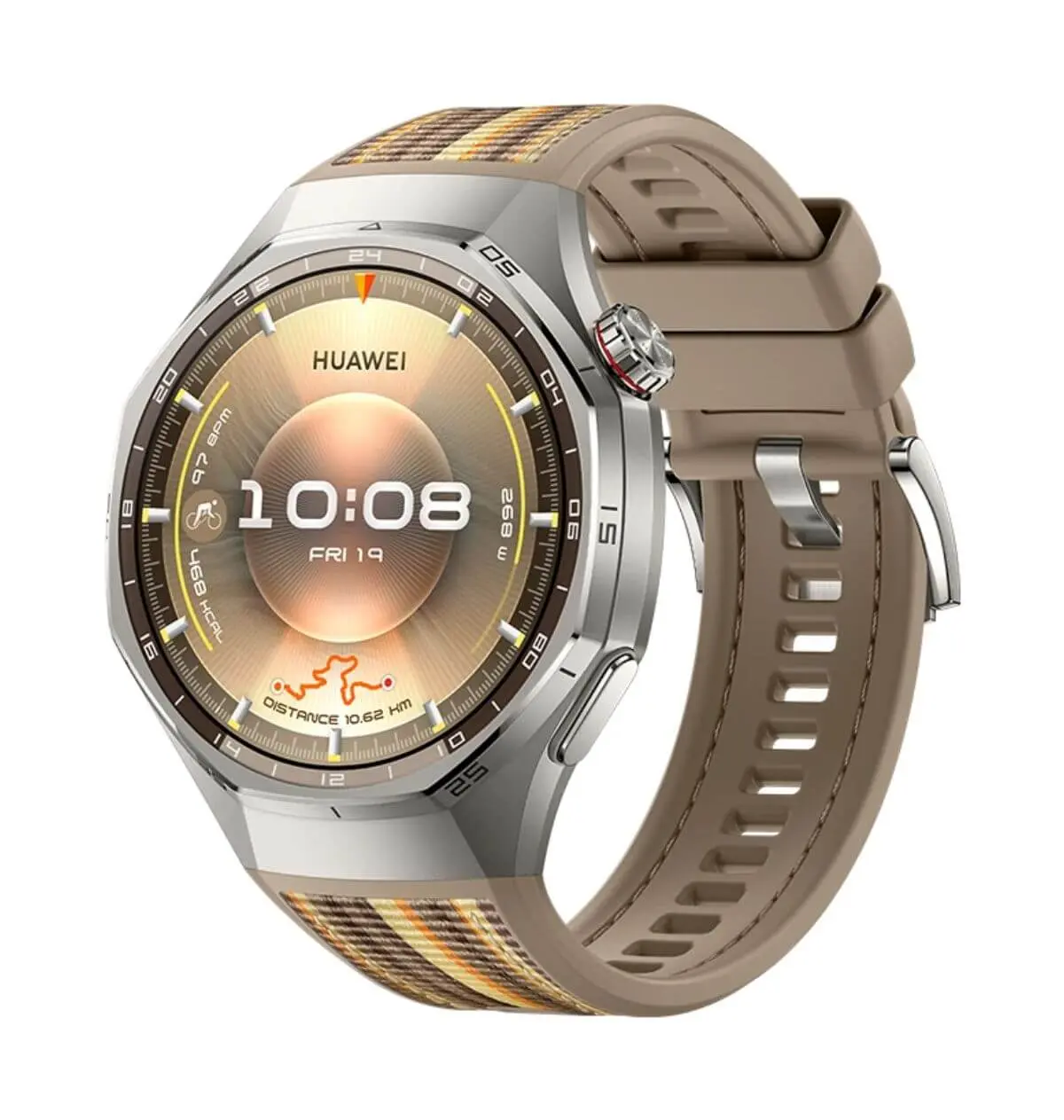 Huawei Watch GT 6 Pro 46mm Brown Woven Strap