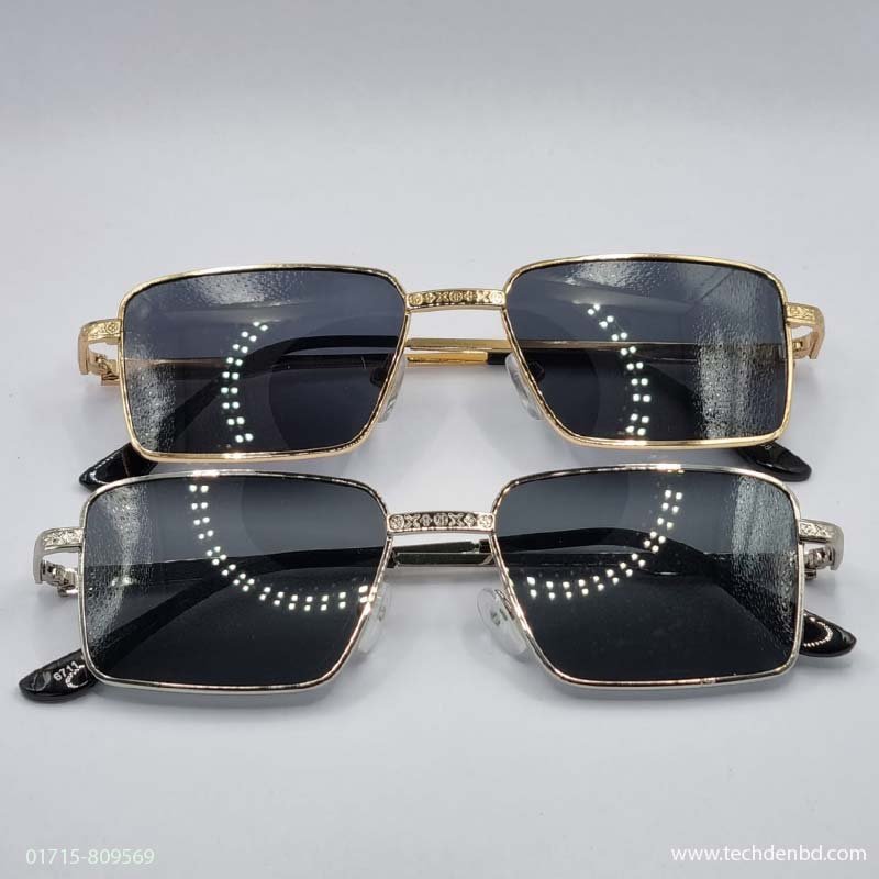 Retro Vintage Rectangular Sunglasses Single Line | Price In Bangladesh