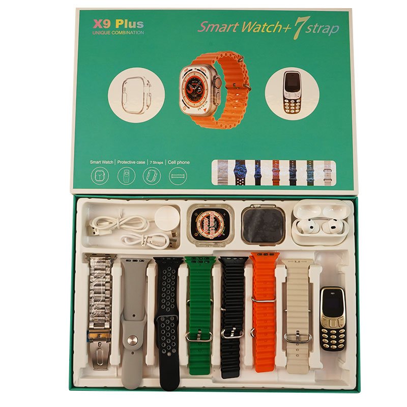X9 Plus Unique Combination Smart Watch with Mini Mobile - Tech Den ...