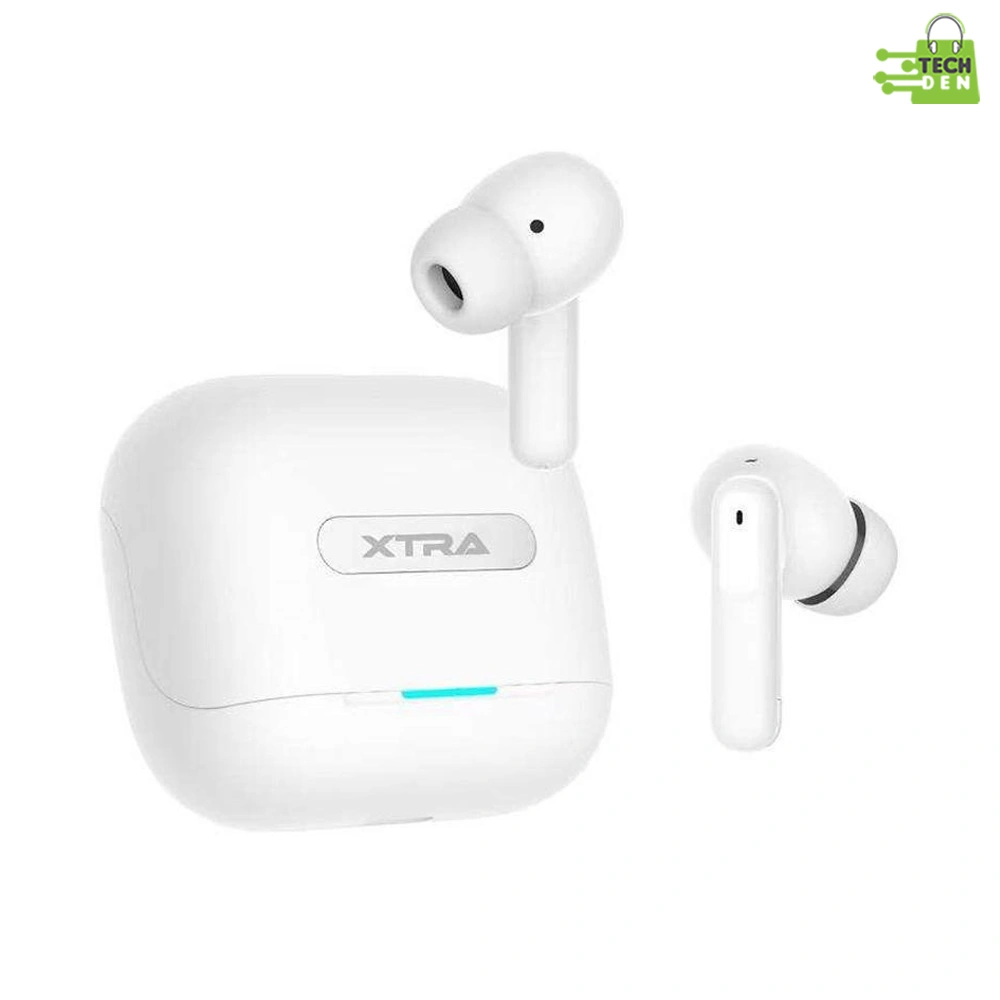 XTRA T15 True Wireless Earbuds with Dual Noise Cancellation (ANC+ENC)