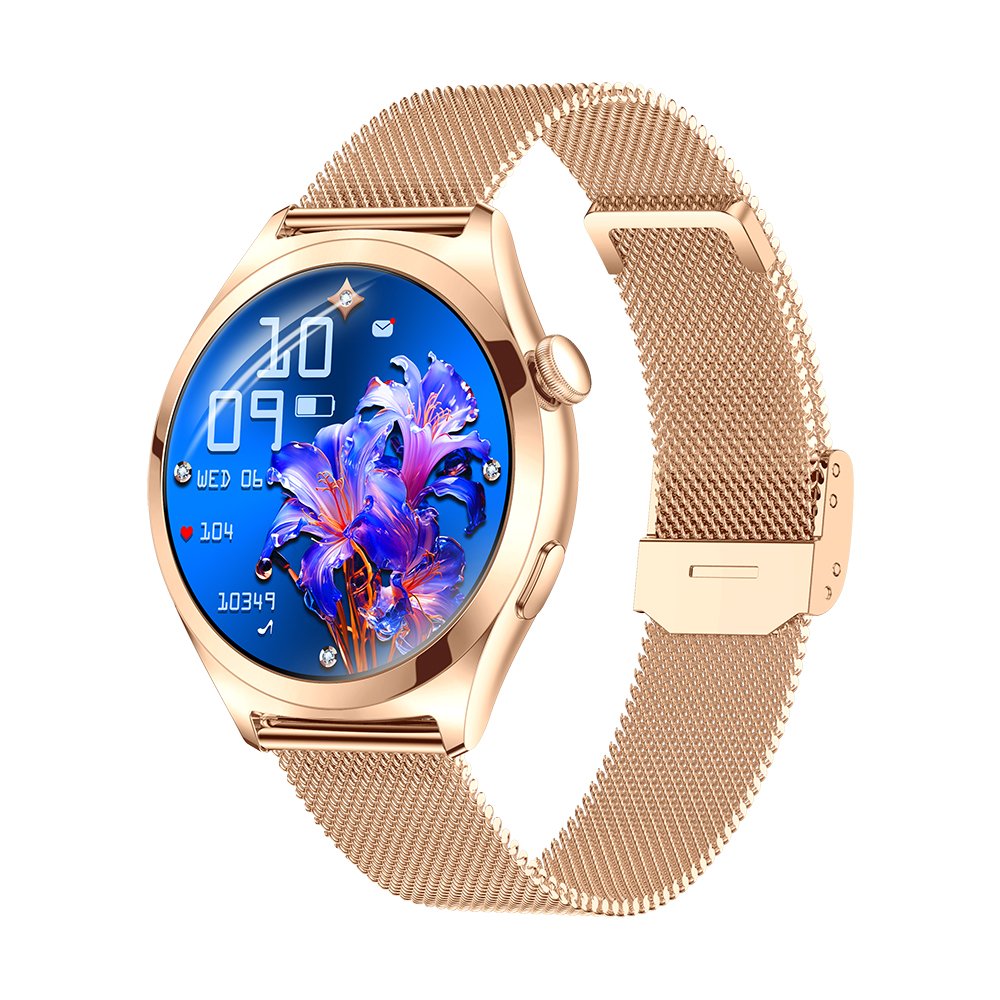 YES Ariel Nova Smartwatch – Women’s Fitness & Health Tracker, IP68 Waterproof