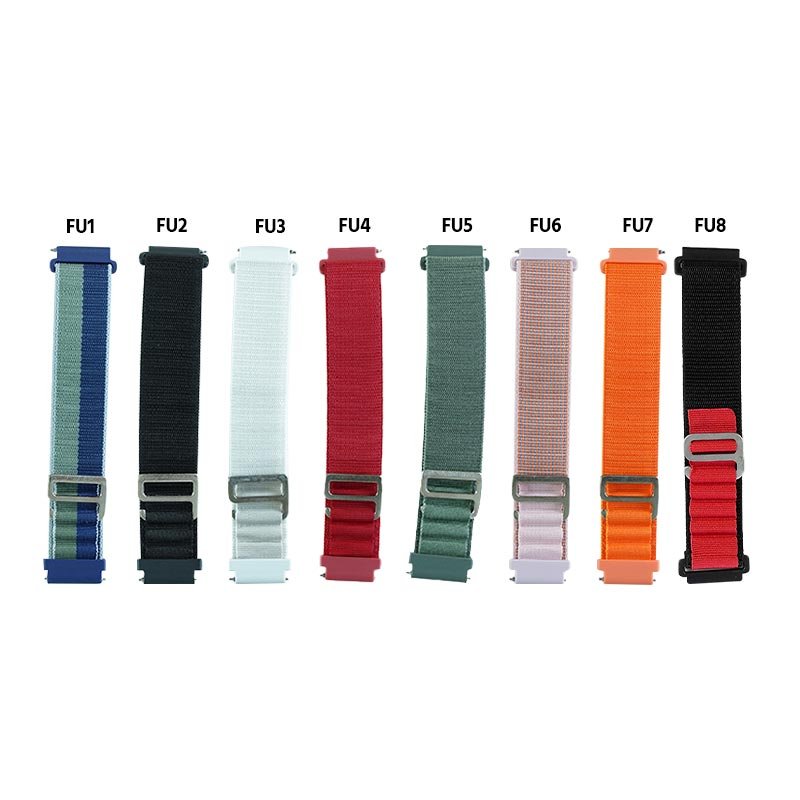 20mm FU Fabric Strap For Smart Watch