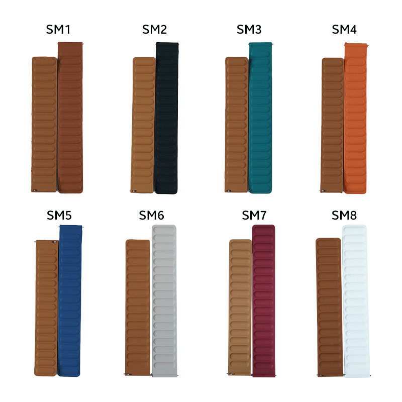 20mm Silicone Magnetic Strap For Smartwatch