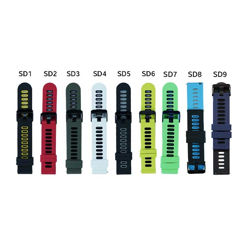 20mm Silicone Strap for Smart Watch