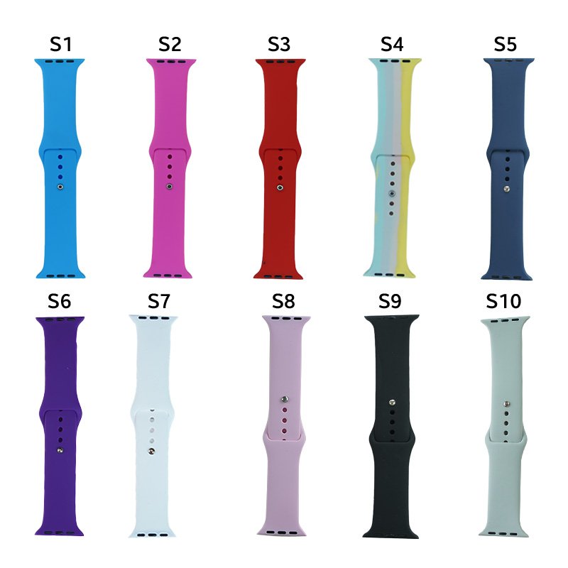 42-44-45-49mm Silicone Strap for Smart Watch