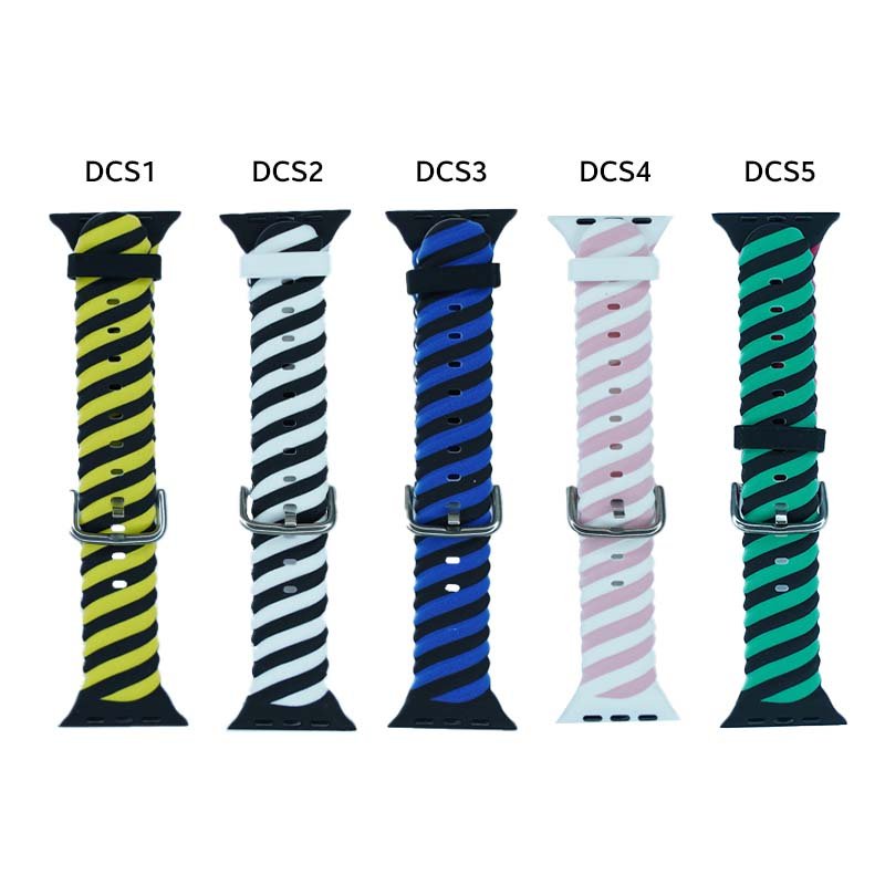 42-44mm Spiral Double Color Strap for Smart Watch