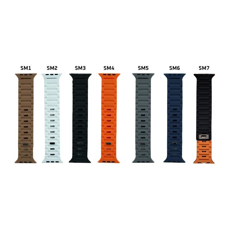 49mm Silicone Magnetic Strap (SM) For Smartwatch