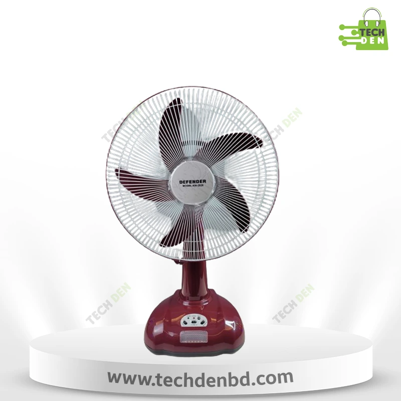 Defender 2926 Rechargeable 16 Inch Desktop Fan