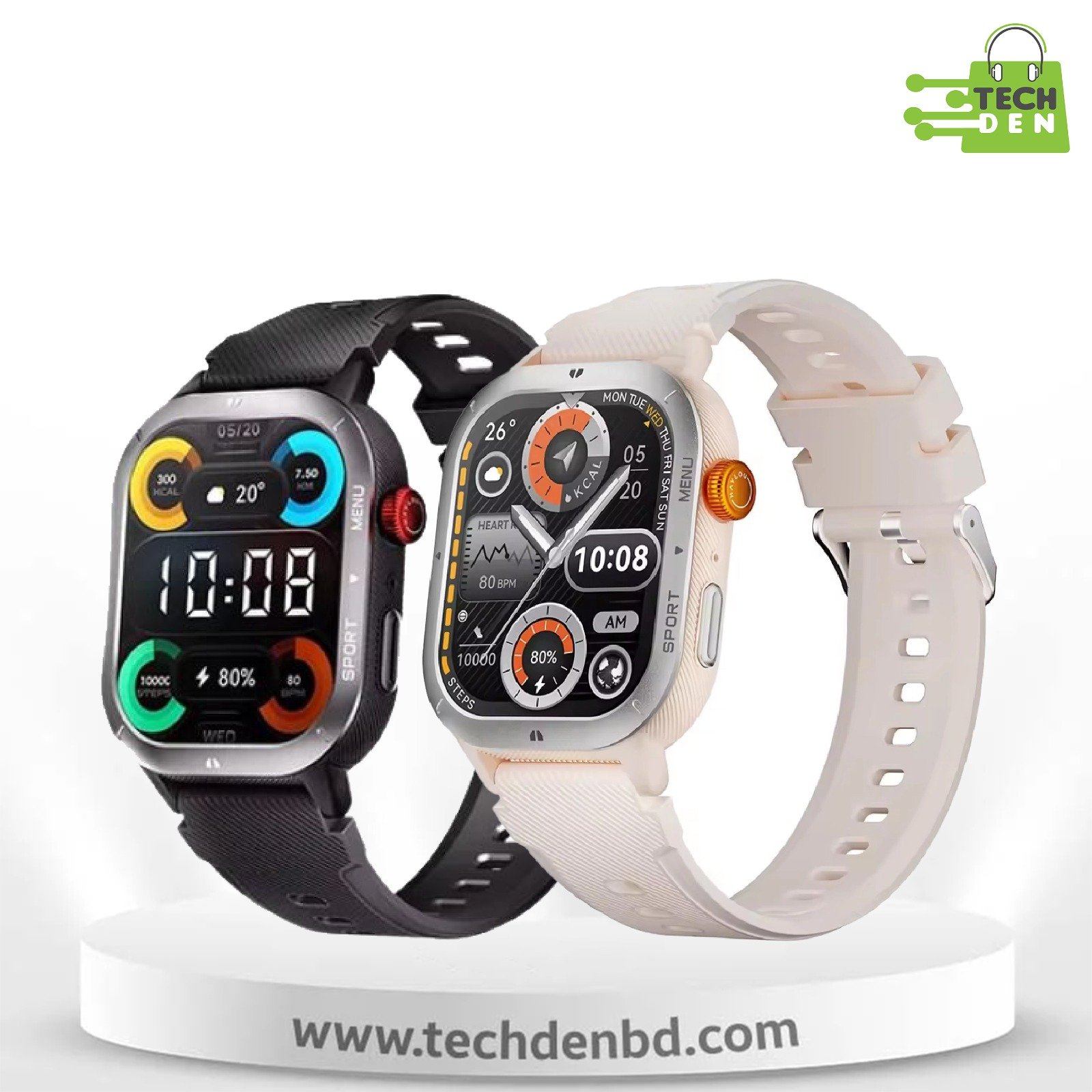 Haylou IRON Neo Smart Watch BT Calling Smartwatch | Haylou Price in Bangladesh