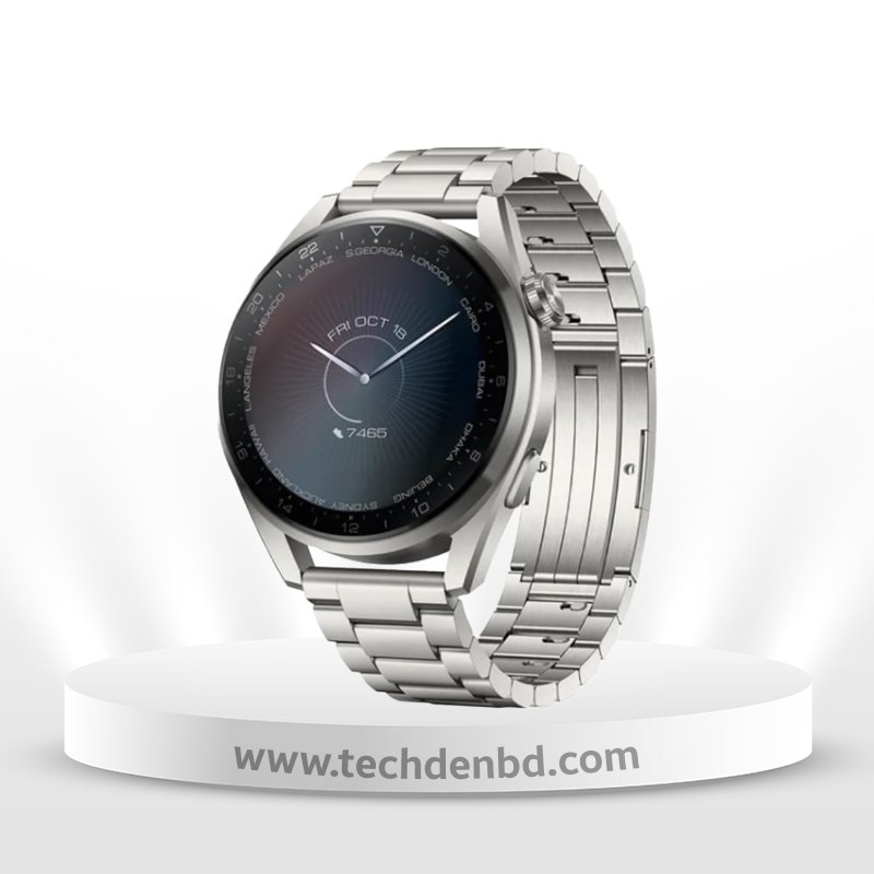 HUAWEI WATCH 3 Pro Smartwatch with Titanium Strap