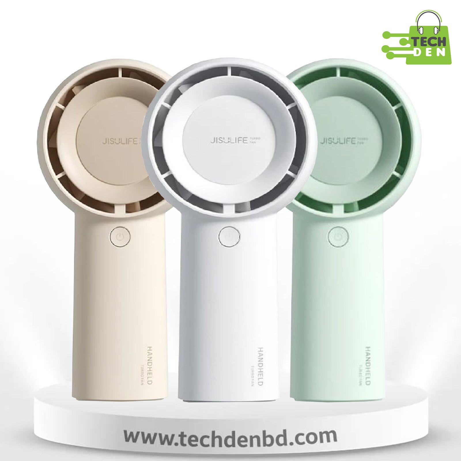 JisuLife FA43 Handheld Turbo Rechargeable Fan