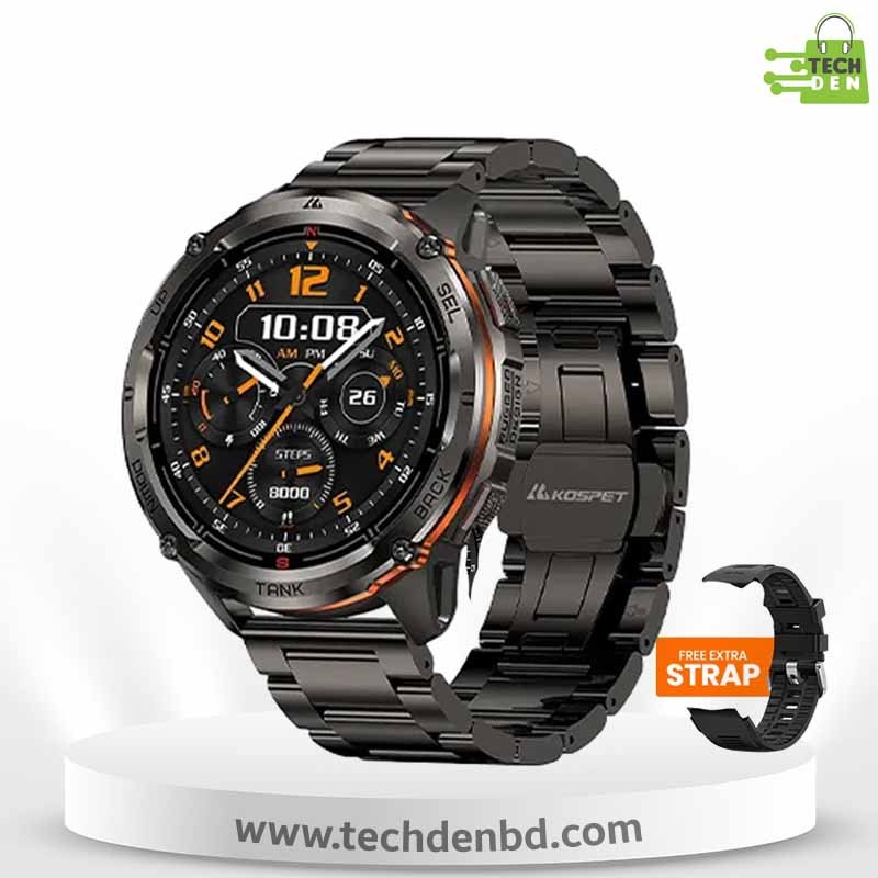 KOSPET TANK T3 ULTRA 2 Special Edition Smartwatch with GPS | KOSPET Price in Bangladesh