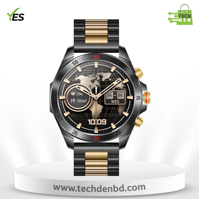 YES Force Max Smartwatch | 1.43" AMOLED, Multi-Sport Modes, Health Tracking, IP68 Waterproof