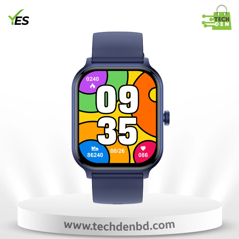 YES Neo Fit Smartwatch | 1.93'' IPS Display, BT Call & Music, Health Monitoring, DIY Watch Faces & Multi-Sport Modes