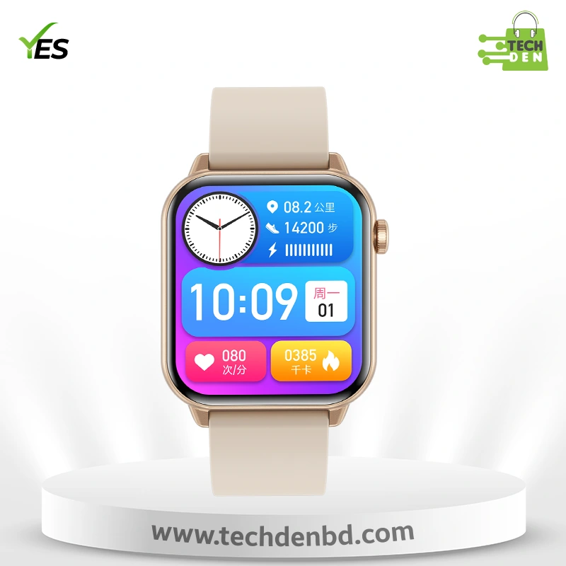 YES Peak Fit Smartwatch | Elevate Your Fitness Goals with Advanced Features and Premium Design