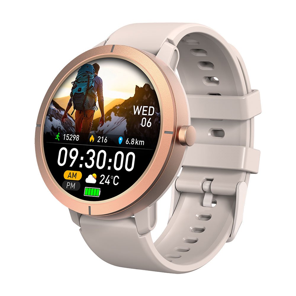 YES Trail GPS Smartwatch – AMOLED Display, Built-in GPS, Compass, 5ATM Waterproof, SpO2 & Heart Rate Tracker