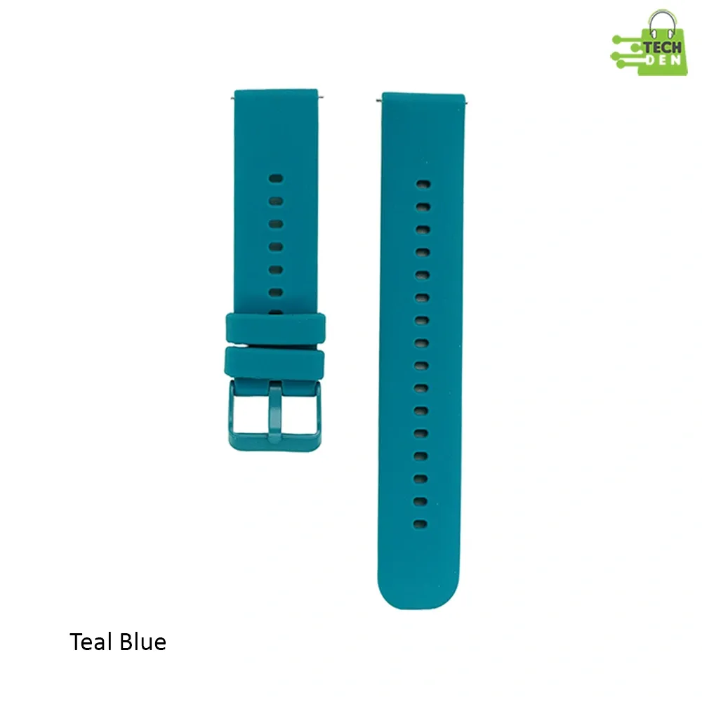 Silicone Strap for Smart Watch With Matching Color Buckle